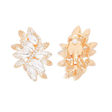 Load image into Gallery viewer, Clip On Gold Marquise Medium Earrings for Women
