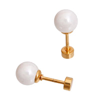 Load image into Gallery viewer, Gold Stainless Steel Stud 6 Pack
