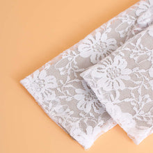 Load image into Gallery viewer, White Short Lace Gloves
