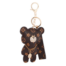 Load image into Gallery viewer, Brown Teddy Charm Keychain
