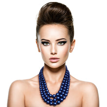 Load image into Gallery viewer, Multi Strand Pearl Necklace Set
