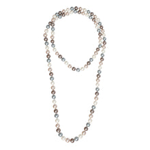Load image into Gallery viewer, Necklace Multi Glass 12mm Pearls for Women

