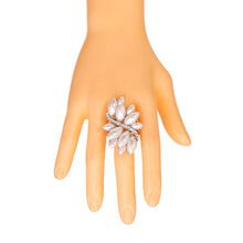 Load image into Gallery viewer, White Marquise Pearl Ring
