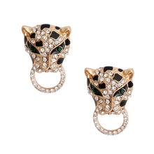 Load image into Gallery viewer, Gold Leopard Door Knocker Studs
