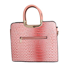 Load image into Gallery viewer, Pink Croc Tote Bag
