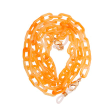 Load image into Gallery viewer, Orange Link Sunglasses Chain
