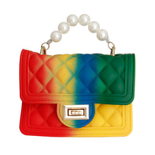 Load image into Gallery viewer, Red Green Gradient Micro Jelly Bag
