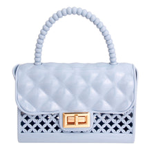 Load image into Gallery viewer, Light Blue Jelly Top Handle Mini Crossbody

