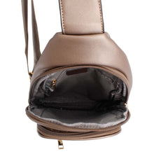 Load image into Gallery viewer, Bronze Gray Sling Bag
