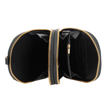 Load image into Gallery viewer, Black Flower Mini Backpack
