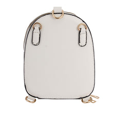 Load image into Gallery viewer, White Flower Mini Backpack
