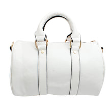 Load image into Gallery viewer, Dripping White Mini Duffel Handbag
