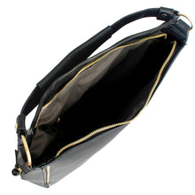 Load image into Gallery viewer, Black Studded Hobo Bag
