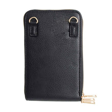 Load image into Gallery viewer, Black Triple Pocket Crossbody
