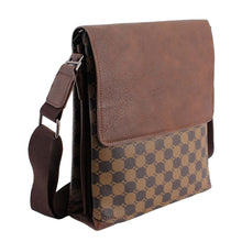 Load image into Gallery viewer, Brown Monogram Flap Crossbody
