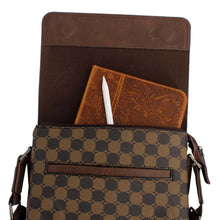 Load image into Gallery viewer, Brown Monogram Flap Crossbody
