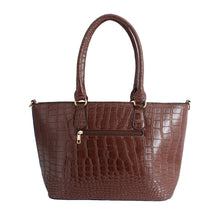 Load image into Gallery viewer, Coffee Croc Kelly Tote Bag
