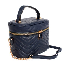 Load image into Gallery viewer, Purse Blue Vanity Case Crossbody for Women
