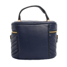 Load image into Gallery viewer, Purse Blue Vanity Case Crossbody for Women
