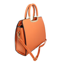 Load image into Gallery viewer, Purse Orange Satchel Handbag for Women
