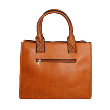 Load image into Gallery viewer, Purse Camel Soft Grain Satchel Bag for Women
