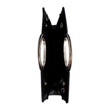 Load image into Gallery viewer, Black Top Handle Stone Clutch
