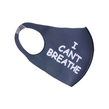 Load image into Gallery viewer, Gray Print I CAN'T BREATH Mask
