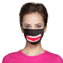 Load image into Gallery viewer, Black Drooling Mouth Mask
