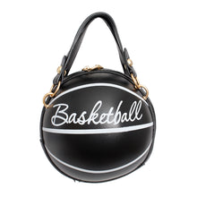 Load image into Gallery viewer, Clutch Black Basketball Bag for Women
