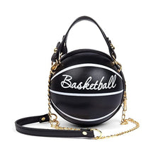 Load image into Gallery viewer, Clutch Black Basketball Bag for Women
