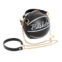 Load image into Gallery viewer, Clutch Black Basketball Bag for Women
