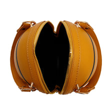 Load image into Gallery viewer, Clutch Mustard Brown Basketball Bag for Women
