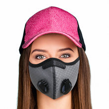 Load image into Gallery viewer, Gray Mesh Sports Mask
