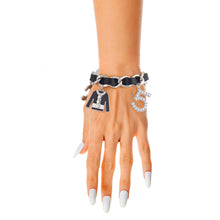 Load image into Gallery viewer, Silver Ball Sweater Charm Bracelet

