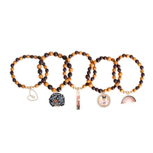 Load image into Gallery viewer, Brown Wood Melanin Poppin Bracelets
