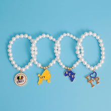 Load image into Gallery viewer, Blue Gold Cream Pearl Sorority Set

