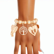 Load image into Gallery viewer, Gold Africa Elephant Bracelet
