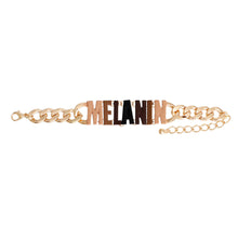 Load image into Gallery viewer, MELANIN Gold Chain Bracelet
