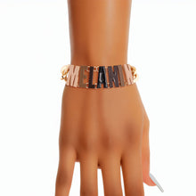 Load image into Gallery viewer, MELANIN Gold Chain Bracelet
