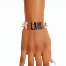 Load image into Gallery viewer, MELANIN Silver Chain Bracelet
