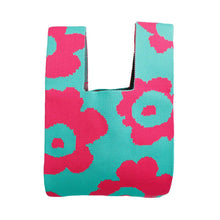Load image into Gallery viewer, Purse Pink Green Flower Handbag For Women
