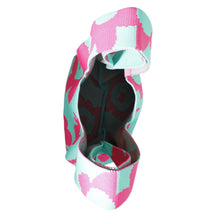 Load image into Gallery viewer, Purse Pink Green Flower Handbag For Women

