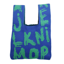 Load image into Gallery viewer, Purse Blue Green Graffiti Handbag For Women
