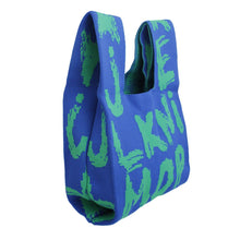 Load image into Gallery viewer, Purse Blue Green Graffiti Handbag For Women
