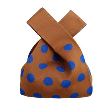 Load image into Gallery viewer, Purse Brown Polka Dot Handbag For Women
