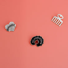 Load image into Gallery viewer, Silver 3 Pcs Melanin Poppin Studs
