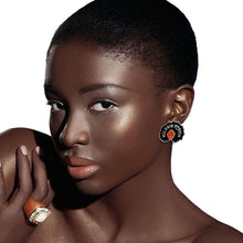 Load image into Gallery viewer, Silver 3 Pcs Melanin Poppin Studs
