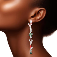 Load image into Gallery viewer, Dangle Xmas Long Jingle Bells Earrings for Women
