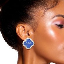 Load image into Gallery viewer, Blue Sorority Studs
