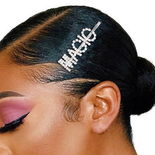Load image into Gallery viewer, Silver MAGIC Sparkle Hair Pin
